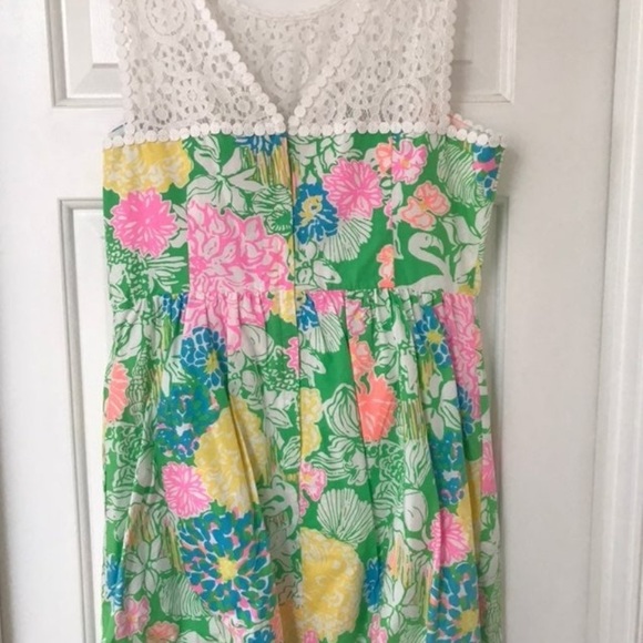 Lilly Pulitzer Raegan Dress Hibiscus Str - Picture 2 of 4